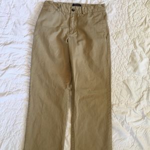 Polo Ralph Lauren Boys' Khaki Flat Front Pants 16